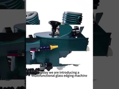 Macchina di finitura di vetro in acciaio inossidabile per risultati impeccabili