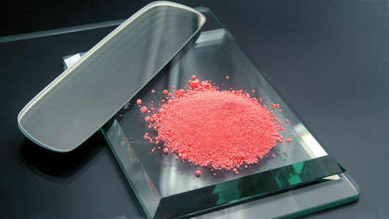 Polvere di lucidatura del vetro per la macchina di lavorazione del vetro utilizzare il colore rosso