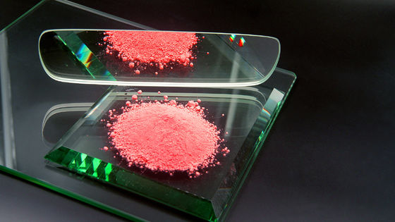 Polvere di lucidatura del vetro per la macchina di lavorazione del vetro utilizzare il colore rosso
