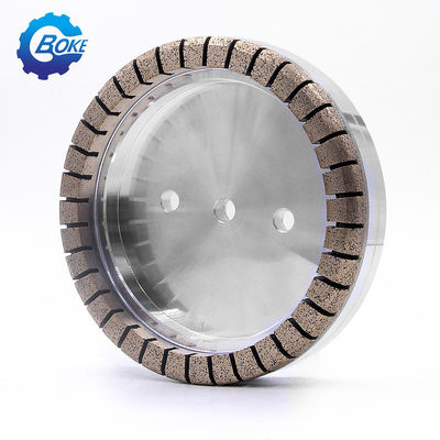 Boke 175 mm Strumento di rettifica segmentato di profilo di legame metallico ruota di diamante