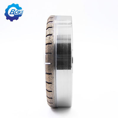 Boke 175 mm Strumento di rettifica segmentato di profilo di legame metallico ruota di diamante