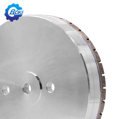 Boke 175 mm Strumento di rettifica segmentato di profilo di legame metallico ruota di diamante