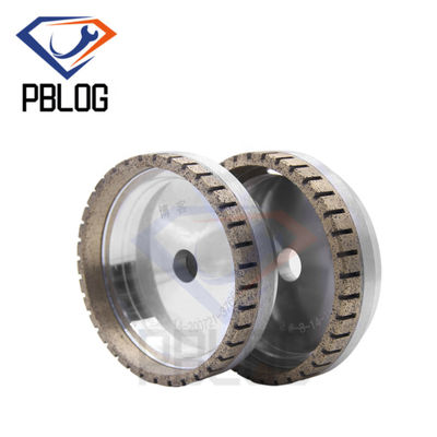 Griglia di diamante a metà tagliente segmentata all'esterno buco interno 22 mm Grit 80 100 120 150 180 240 grado professionale