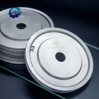 Boke 200mm 8in Grinder Beveling Diamond Abras Diamond Peripheral Wheel per vetro