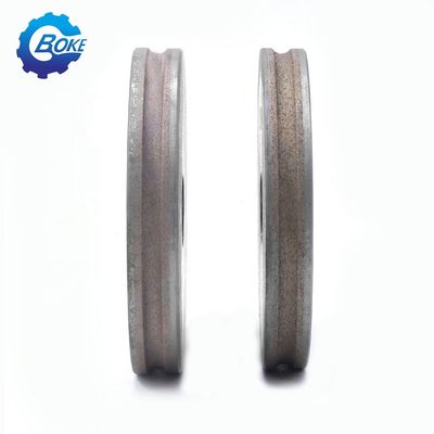 Boke all'ingrosso 150 mm 6 pollici Diamante in forma di V di macinazione piatta Diamante vetro ruota a bisella