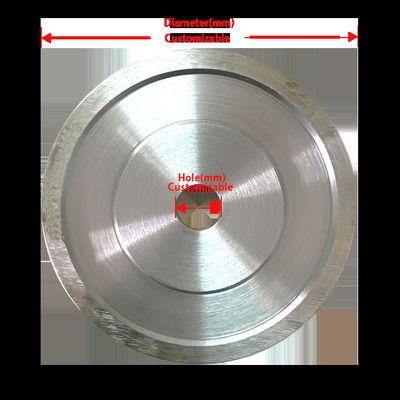 80 mm Grit Customized Diamond Girding Wheel per la macchina di lavorazione del vetro Disco abrasivo
