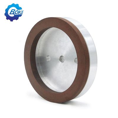 150 mm rotella di legame di resina di diamanti di rettifica rossa per vetro per Bavelloni