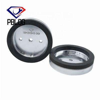 Macchina a bordo retto di vetro per la rettificazione di rottami di resina a forma di tazza