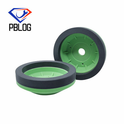 PBLOG Grosso Ruota di resina Rossa Bevel Machine Usare Coppa Forma Ruota di resina Vetro bordi lucidatura