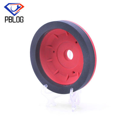 PBLOG Grosso Ruota di resina Rossa Bevel Machine Usare Coppa Forma Ruota di resina Vetro bordi lucidatura