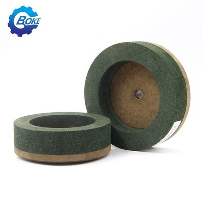 Buone prestazioni Coppa verde 150mm Bk ruota di lucidatura per la macchina di taglio