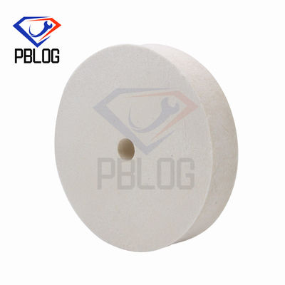 Produttore personalizzabile Strumento di lucidatura del vetro ceramica metallo lana Ruota di lucidatura del feltro