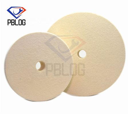 Produttore personalizzabile Strumento di lucidatura del vetro ceramica metallo lana Ruota di lucidatura del feltro