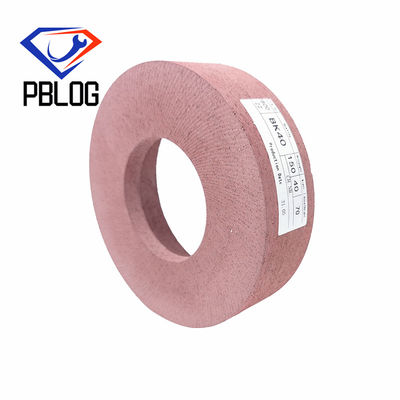 Fabrica personalizzabile Pad di lucidatura per la lavorazione dei bordi di vetro rosa pietra da macinare ruota di lucidatura tipo tazza