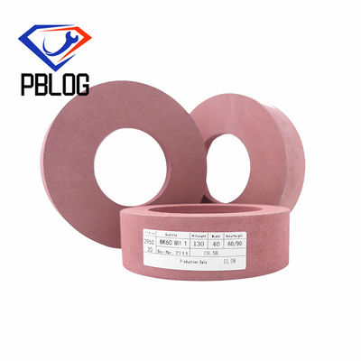 Fabrica personalizzabile Pad di lucidatura per la lavorazione dei bordi di vetro rosa pietra da macinare ruota di lucidatura tipo tazza