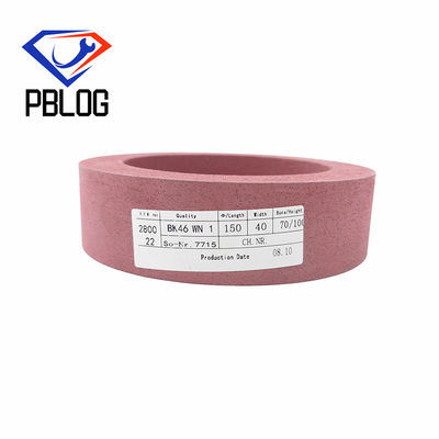 Fabrica personalizzabile Pad di lucidatura per la lavorazione dei bordi di vetro rosa pietra da macinare ruota di lucidatura tipo tazza