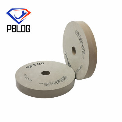 Abrasivi per la lavorazione dei bordi di vetro ceramici Pad di lucidatura della materia prima di gomma Parallelo BK Polishing Wheel