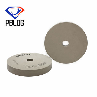 Abrasivi per la lavorazione dei bordi di vetro ceramici Pad di lucidatura della materia prima di gomma Parallelo BK Polishing Wheel