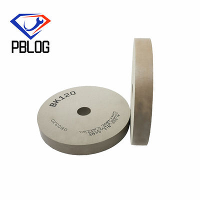 Abrasivi per la lavorazione dei bordi di vetro ceramici Pad di lucidatura della materia prima di gomma Parallelo BK Polishing Wheel