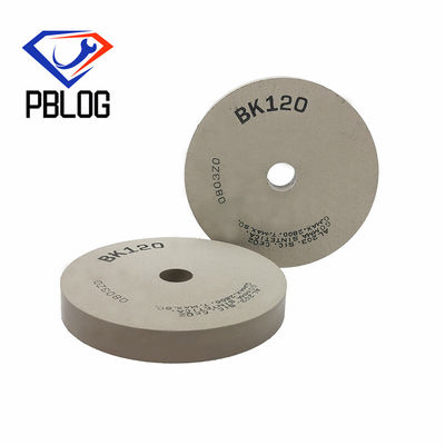 Abrasivi per la lavorazione dei bordi di vetro ceramici Pad di lucidatura della materia prima di gomma Parallelo BK Polishing Wheel