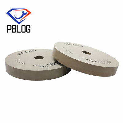 Abrasivi per la lavorazione dei bordi di vetro ceramici Pad di lucidatura della materia prima di gomma Parallelo BK Polishing Wheel