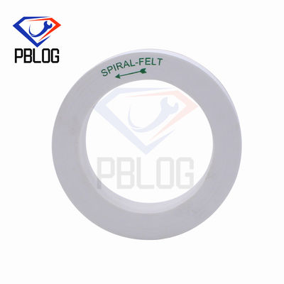PBLOG ruota di lucidatura in feltro a spirale per la lucidatura del vetro
