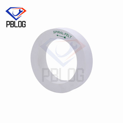 PBLOG ruota di lucidatura in feltro a spirale per la lucidatura del vetro