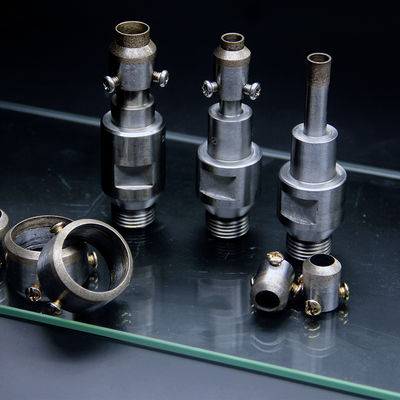 perforazione in vetro di diamante originale e nuovo al 100% con anti-sink prezzo di fabbrica su misura