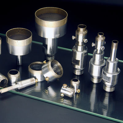 perforazione in vetro di diamante originale e nuovo al 100% con anti-sink prezzo di fabbrica su misura