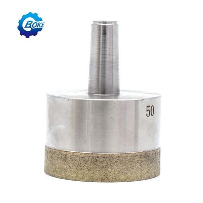 15pcs Diamante foratura per foriera per vetro Ceramica piastrelle attrezzatura utensile di taglio argento e fori 3-42mm