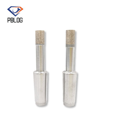 Manico retto Fabbrica di piastrelle di vetro Diamante Core Perforazione Bit Set Forno Seghe