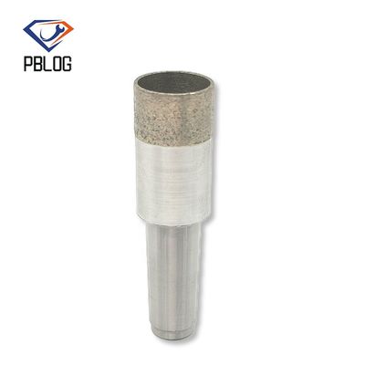 Corpo brasato con scaffale affilato con forma di coniatura, foratura di cristallo di diamante