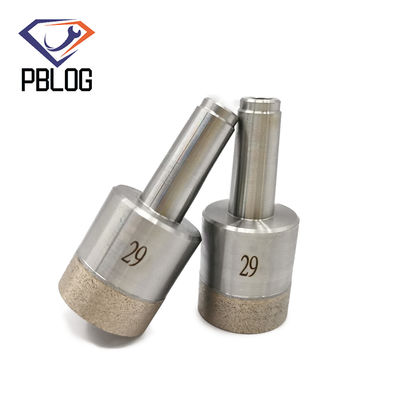 Set di campioni gratuiti per taglio di fori CNC piastrelle di vetro macinatrice di porcellana macchina di perforazione diamante griglia