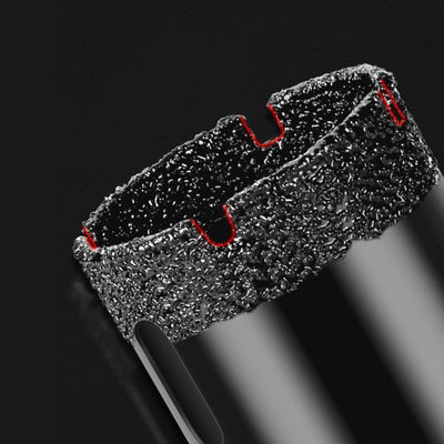 Il montaggio diritto usato dello stinco del pezzo di trapano a mano ha brasato Diamond Customized