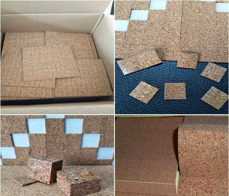 Proteggitore per divisori di vetro Blocchi di sughero per protezione del vetro Pad di tappeto di sughero