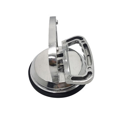 Vendita calda forte aspirazione superficie metallica ceramica oggetto pesante fondo di gomma singolo Coppa di aspirazione metallo argento