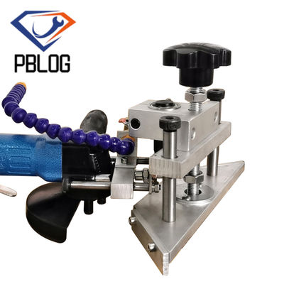 Smerigliatrice di angolo pneumatica di bordo di smussatura dell'ardesia di vetro portatile della macchina