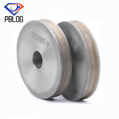 Grit Round Edge Grinding Wheel 35 - 200MM hanno sinterizzato Diamond Wheel su ordinazione