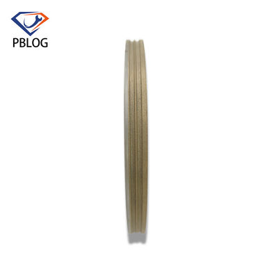 DPE Grit Diamond Grinding Wheel Double Groove che elabora alta velocità