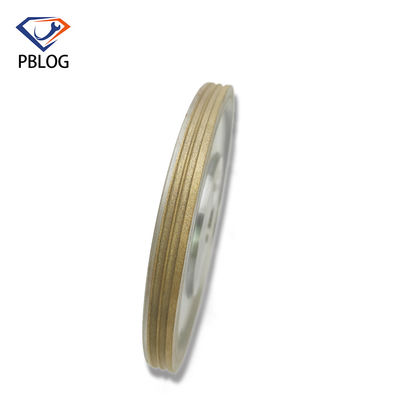 DPE Grit Diamond Grinding Wheel Double Groove che elabora alta velocità