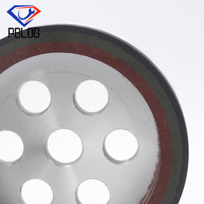 Ardesia Diamond Cup Wheel di durezza della ruota della molatura di Brown