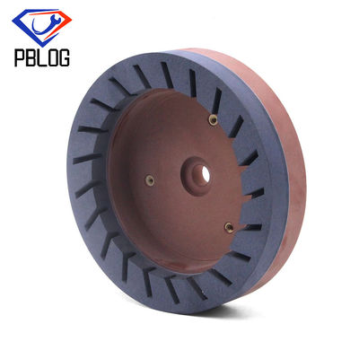 Vetro segmentato della lastra della ruota di Diamond Wheel Resin Brown Grinding della tazza