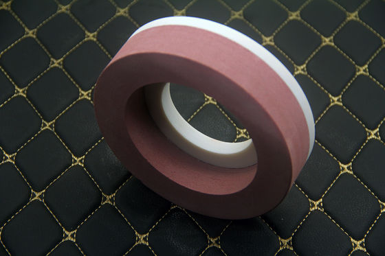 La ruota di lucidatura dell'ossido rosa del cerio di colore foggia la macinazione di vetro del bordo