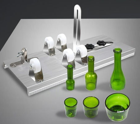 Taglierina di vetro di vetro della bottiglia di vino dell'utensile per il taglio della bottiglia di acciaio inossidabile 3mm-5mm Diy