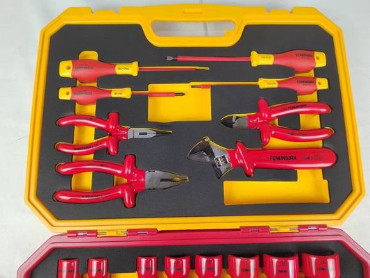Il VDE di Tool Set 1000V dell'elettricista 29PCS ha isolato l'insieme di attrezzi per bricolage elettrico
