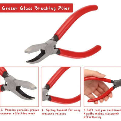 Corredi della taglierina di vetro di mosaico di Tool Set Cutter dell'elettricista dell'OEM 8 pezzi