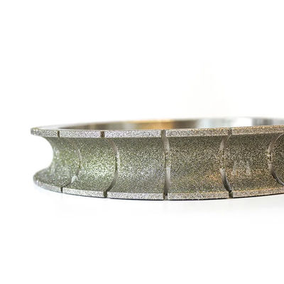 La mola segmentata vetro ha placcato 150 Grit Grinding Wheel