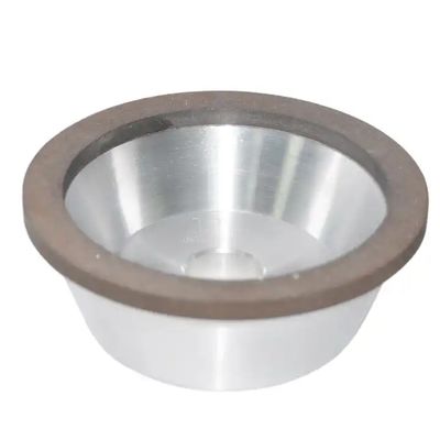 Il tipo ciotola ha placcato l'argento di Diamond Grinding Wheel Glass Edging