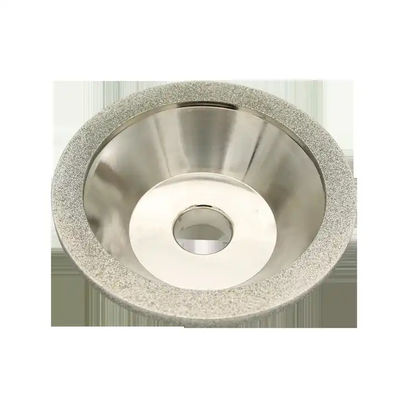 Il tipo ciotola ha placcato l'argento di Diamond Grinding Wheel Glass Edging