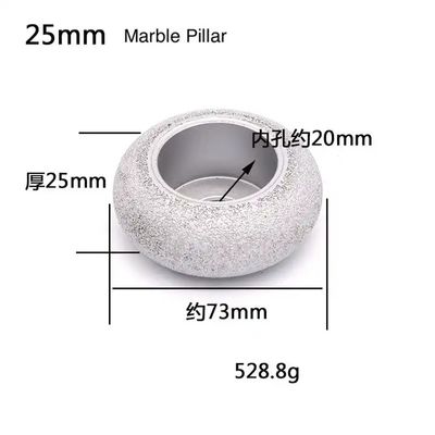 Piccola mola elettrica d'argento elettrolitica 50mm della mola